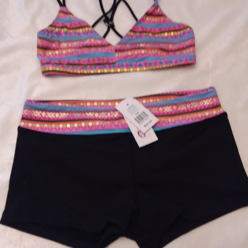 NWT California Kisses 2pc. Dance Wear